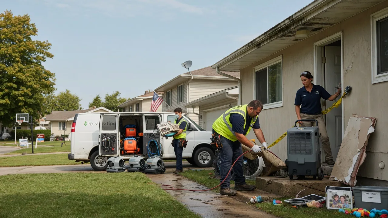 Water Damage Restoration in Midway, TX near me